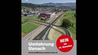 Überführung Burgerfeld  Umfahrung Uznach Nein [upl. by Scandura]