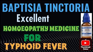 Baptisia Tinctoria Homoeopathic Mother Tincture Uses And Benefits [upl. by Sinegra]