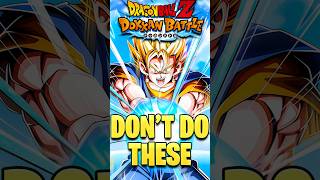 3 BEGINNER Mistakes to Avoid in Dokkan shorts [upl. by Alvina]