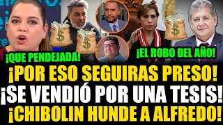 ¡VIDEO BOMB4 LEIVA REVELA EL FAVORCITO DE CHIBOLIN A PATRICIA BENAVIDES POR SU TESIS FISCAL [upl. by Ekalb]