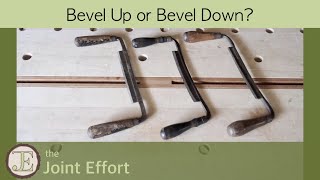 Bevel Up vs Bevel Down Draw Knife [upl. by Weasner]