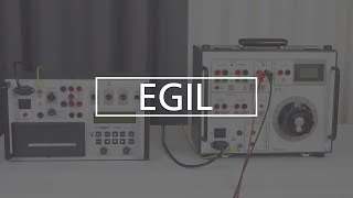 Complete test on medium voltage circuit breaker with the Megger EGIL [upl. by Nalod639]