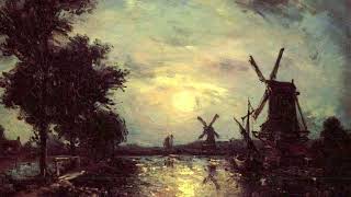 Johan Barthold Jongkind Moonlight paintings [upl. by Alrick]