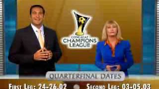 CONCACAF Champions League Quarterfinal Draw [upl. by Bierman493]