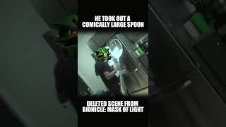 BIONICLE MASK OF LIGHT DELETED SCENE lego legobionicle toa aivoice legosets movie skit [upl. by Habeh]