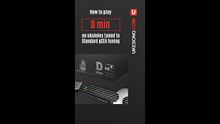 D minor chord ukulele tutorial  D minor ukulele chord [upl. by Peony]