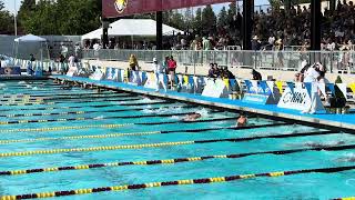 CIF States Boys 100y Breaststroke Prelims Washington Lane 10 51024 [upl. by Eelatan715]