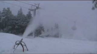 Snowmaking at Killington [upl. by Eedya]