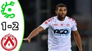 Cercle Brugge vs Kortrijk 12 Highlights  Jupiler Pro League 2024 e Football Game Play [upl. by Broeder]