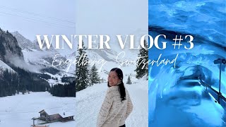 Winter Vlog 3 Engelberg Switzerland  Shan Travelogue [upl. by Nyleikcaj396]