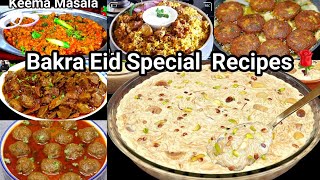 7 Bakra Eid Special Recipes  Eid Dawat Special Recipes By Cookwithmisbah [upl. by Eldon568]