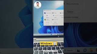 Open Windows Mobility Center in Windows 🪟 windows computer laptop shorts viral trending [upl. by Madriene]