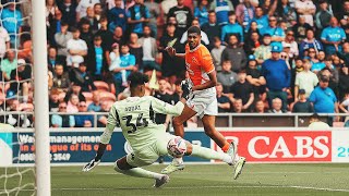 Highlights  Blackpool v Stockport County [upl. by Ipoillak]