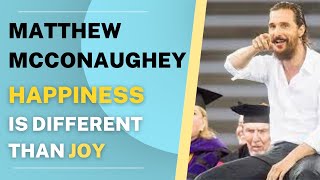 One of the Most Influential Speeches Ever  Mathew McConaughey commencement address at UH [upl. by Oniuqa230]