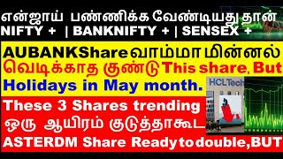 விழுந்த HCL Tech share results news  KPITTECH share results  AUBANK share analysis  TMB share [upl. by Ciryl392]