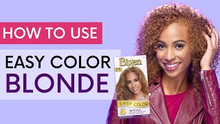 Howto Bigen Easy Color for Women  Honey Blonde [upl. by Aleck679]