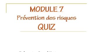 MODULE 7 Quiz [upl. by Damicke]