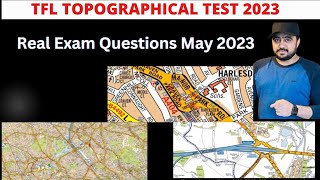 TFL Topographical skills Test 2023  Real Exam Questions May 2023 TFL route planning questionstfl [upl. by Anaujat]