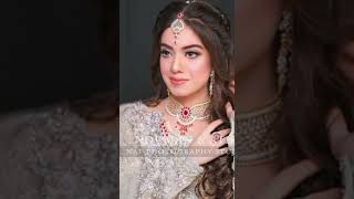 Arisha razi Khan latest bridal photoshoot beautiful pictures shortvedio [upl. by Cony]