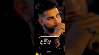 🔥Karan Aujla new punjabi song Goin off status video song [upl. by Annamarie]