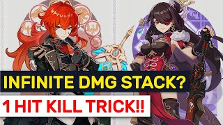 1 HIT KILL TRICK 2 Tips amp Tricks For Doing MORE DMG  Genshin Impact [upl. by Eicaj]