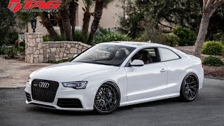 TAG RS5 AWE Tuning Track Extreme Exhaust  TAG Motorsports [upl. by Llerdnod]