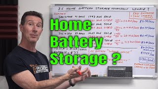 EEVblog 1502  Is Home Battery Storage Financially Viable [upl. by Greenland]