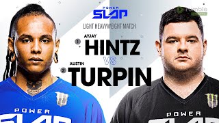 AyJay Hintz vs Austin Turpin  Power Slap 4 Full Match [upl. by Somerville]