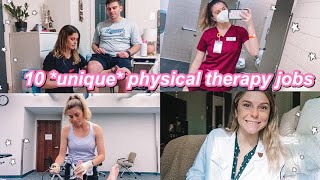 10 physical therapy jobs you probably didn’t know about [upl. by Kcirdek360]