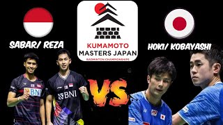 Takuro Hoki Yugo Kobayashi vs Sabar  Moh Reza  Japan Masters 2024 [upl. by Marc]