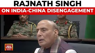 Defence Minister Rajnath Singh Discusses IndiaChina Border Disengagement  India Today [upl. by Ileray]