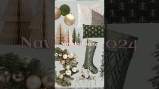 NAVIDAD 2024🌲❄️COLORES EN TENDENCIA Para Decorar navidad decoration [upl. by Nhar]