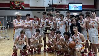 Hinsdale Central vs Hillcrest High School Mens Varsity Basketball [upl. by Amice]