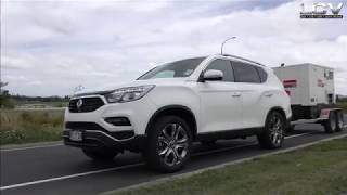 SsangYong Rexton Tow Test Review [upl. by Clementis]