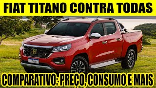 FIAT TITANO CONTRA TODAS AS SUA RIVAIS  COMPARATIVO CONSUMO PREÃ‡OS E MANUTENÃ‡ÃƒO [upl. by Zeph]