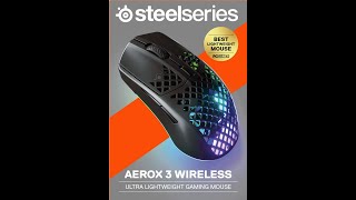 SteelSeries Aerox 3 Wireless Quick Unboxing and Setup [upl. by Bushore]