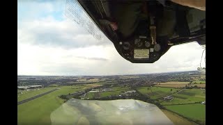 Thrilling Aerotow behind DH Chipmunk and glider aerobatics full display MDM1 Fox over RAF Cosford [upl. by Rosenkrantz]