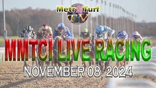 08 November 2024  Philippines Horse Racing Live  Metro Manila Turf Club Inc [upl. by Ellednahs816]