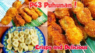 SAGING NA SABA WAG LANG BASTA IPRITO GAWIN PATOK NA NEGOSYO CRISPY CRUNCHY BANANA RECIPE [upl. by Enneirda]