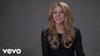 Shakira  VEVO News Cant Remember To Forget You [upl. by Llarret]