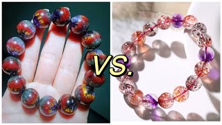 Super Seven vs Auralite 23 Unveiling the Differences  Crystal Comparison Guide [upl. by Attenev280]