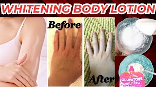 HomeMade Skin Whitening Body Lotion  سارے جسم کو گورا کرنے کا طریقہ  Lotion For Skin Whitening [upl. by Tedd]