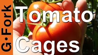 How to Make Tomato Cages  GardenFork [upl. by Acsirp]