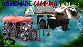 HOMEMADE EXPEDITION CAMING TRAILER [upl. by Katleen]