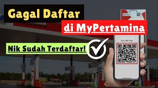 Gagal Daftar Subsidi Tepat di MyPertamina √ NIK Sudah Terdaftar √ Cara Menghubungi MyPertamina Free [upl. by Shull]