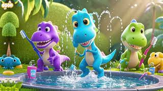 Brush Along with Dino ABCs  Fun Toothbrushing Song for Kidsquot [upl. by Klemens512]