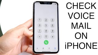 How To Check Voicemail On iPhone [upl. by Acemaj]