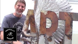 How to make Industrial Metal Letters [upl. by Anabelle857]