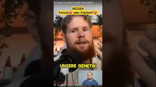 FLEISCH 🥩oder FRÜCHTE 🍑 Fabian Kowallik ExiledMedicDe erklärt carnivore vegan essen [upl. by Geno892]