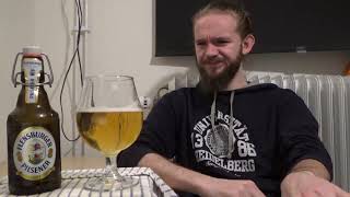 Beer CraftBeer Beer Review 2518 Flensburger Brauerei  Flensburger Pilsener Germany [upl. by Fusuy]